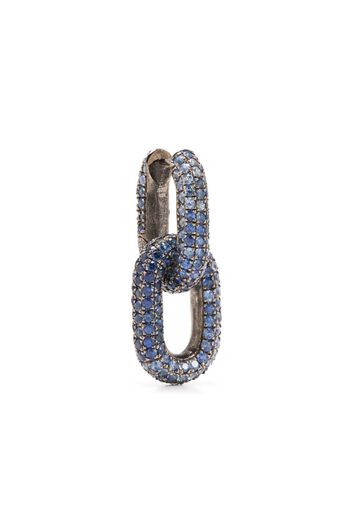 Selim Mouzannar sapphire single link earring - Silber