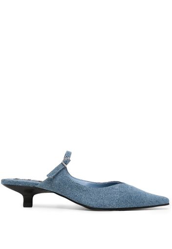 Senso Florence II 50mm denim mules - Blau