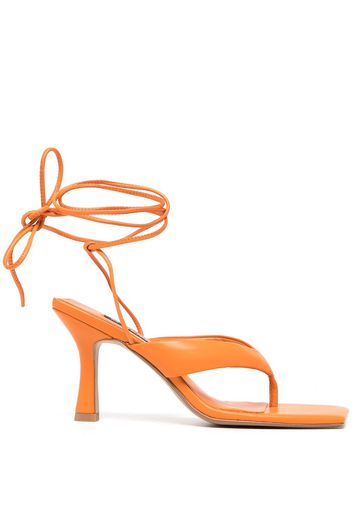 Senso Ultima 80mm thong-strap sandals - Orange