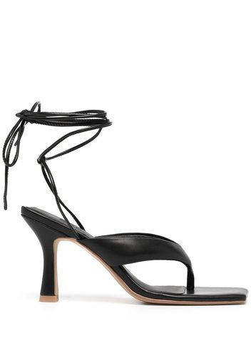 Senso Ultima 80mm flip-flop sandals - Schwarz