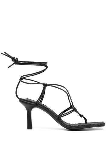 Senso Maya ankle-tie sandals - Schwarz