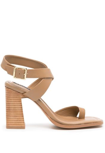 Senso 90mm Chrissy leather sandals - Braun