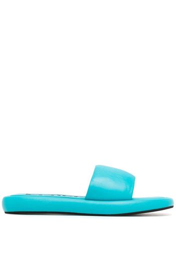 Senso Bentley leather sliders - Blau