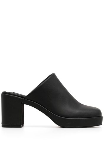 Senso Dane leather mules - Schwarz