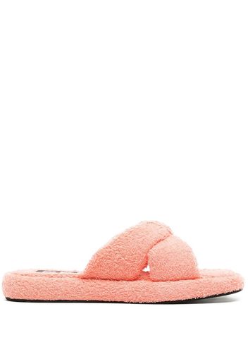 Senso Bubbles terry-cloth effect sandals - Rosa