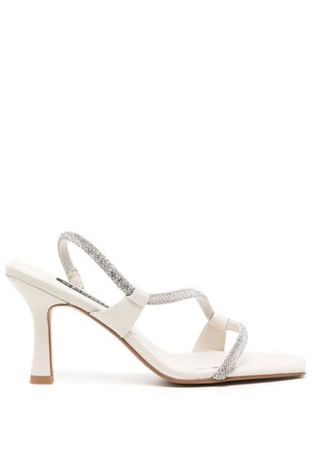 Senso Umee 90mm open-toe sandals - Silber