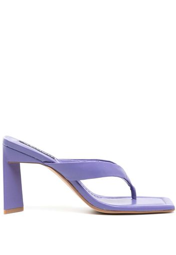 Senso Vale square-toe 85mm sandals - Violett