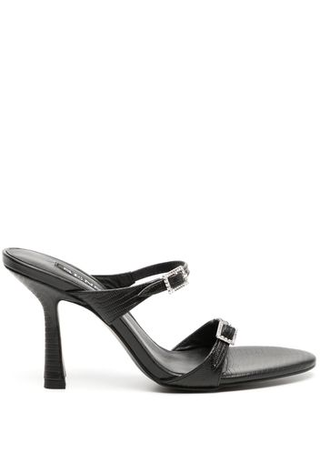 Senso Kira 90mm open-toe sandals - Schwarz