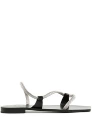 Senso Gaia II crystal-embellished sandals - Silber