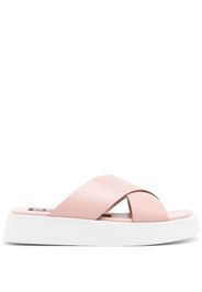 Senso Pippi I crossover platform sandals - Rosa