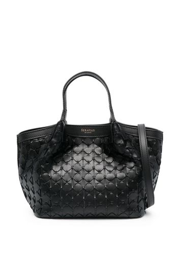 Serapian Mini Secret Mosaico Handbag - Schwarz