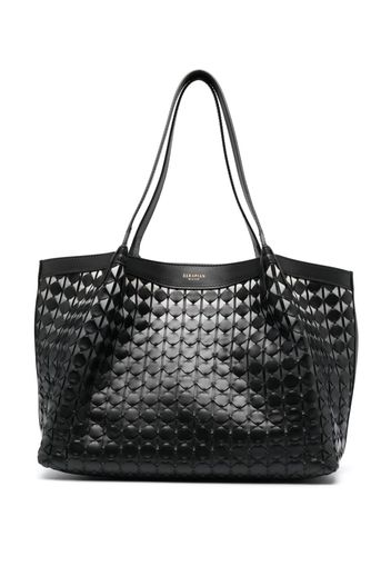 Serapian Secret leather tote bag - Schwarz