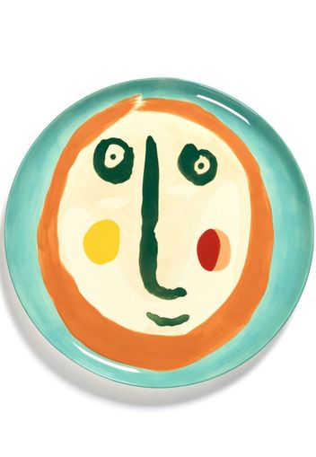 Serax x Feast face serving plate - Grün