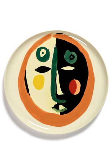 Serax x Feast Face 1 serving plate - Weiß