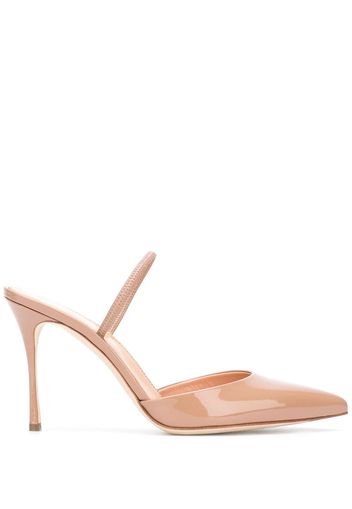 Sergio Rossi 'Godiva' Mules - Rosa