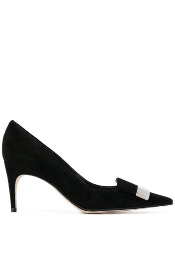 Sergio Rossi Spitze Stiletto-Pumps - Schwarz