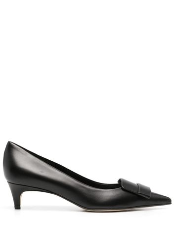 Sergio Rossi SR1 30mm leather pumps - Schwarz