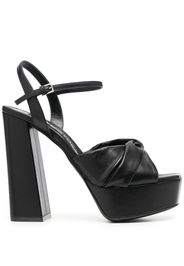 Sergio Rossi 135mm platform-sole sandals - Schwarz