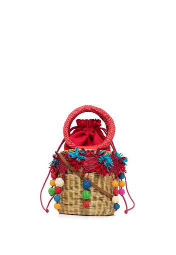 SERPUI Lauren crabs and balls bucket bag - Mehrfarbig