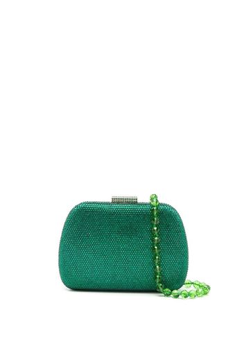 SERPUI Blair Clutch mit Schmucksteinen - Grün