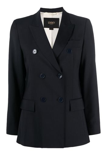 Seventy double-breasted blazer - Blau