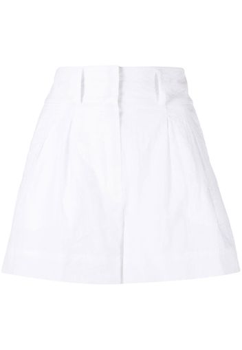 SHIATZY CHEN Shorts mit hohem Bund - Weiß