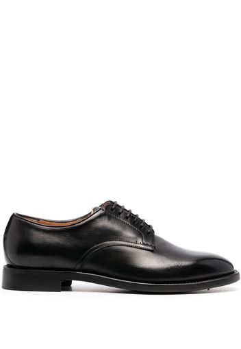 Silvano Sassetti lace-up leather Oxford shoes - Schwarz