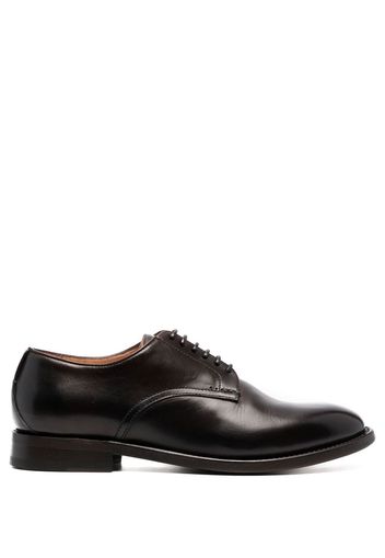 Silvano Sassetti lace-up leather Oxford shoes - Schwarz