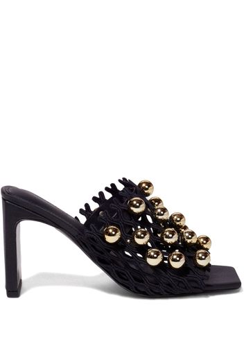 Simkhai Aster studded open toe sandals - Schwarz