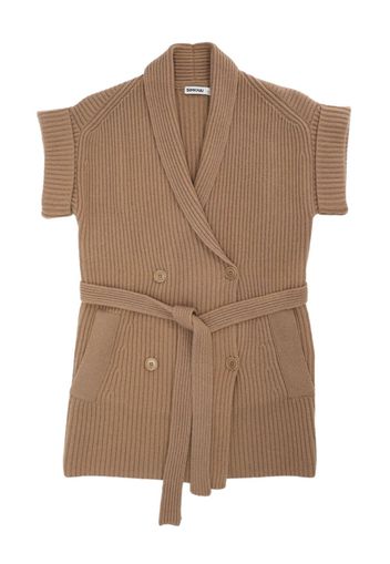 Simkhai Juniper tied-waist cashmere vest - Braun