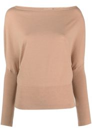 Simkhai off-shoulder wool-blend jumper - Braun