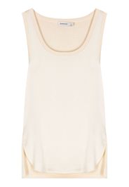 Simkhai Faro panelled tank top - Gold