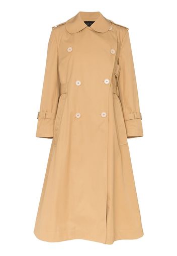 Simone Rocha Trenchcoat im Deconstructed-Look - Nude