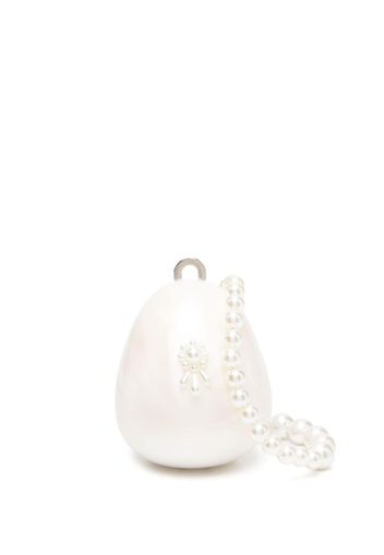 Simone Rocha Micro Egg Mini-Tasche - Nude