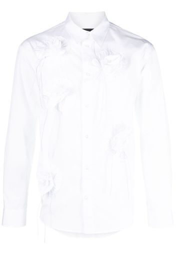 Simone Rocha Turbo Rose buttoned shirt - Weiß