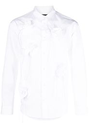 Simone Rocha Turbo Rose buttoned shirt - Weiß