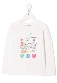 Simonetta 'My Cup Of Tea' T-Shirt - Weiß