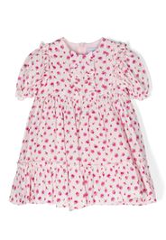 Simonetta rose-print dress - Rosa