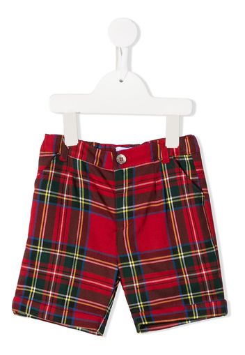 Siola Shorts mit Schottenkaro - Rot