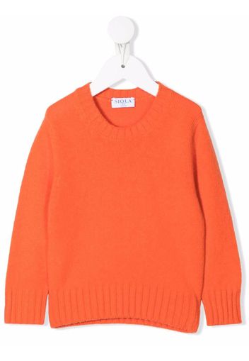 Siola Pullover mit V-Ausschnitt - Orange