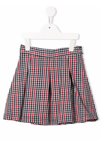 Siola gingham skater skirt - Rot