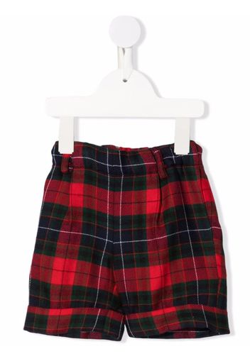 Siola Ulivons tartan-print shorts - Rot