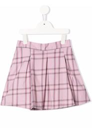 Siola check-pattern flared skirt - Rosa