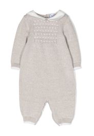 Siola knitted merino-wool romper - Nude