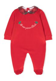 Siola slogan-embroidered long-sleeve tracksuit - Rot