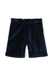 Siola velvet cotton shorts - Blau