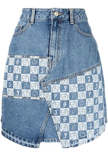 SJYP x Sambypen denim skirt - Blau