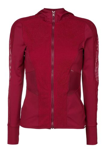 SLAMA GYM Performance-Jacke mit Kapuze - Rot