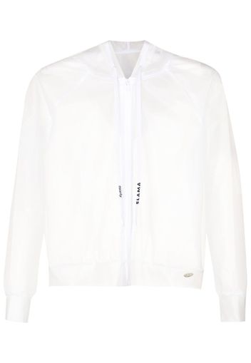 SLAMA GYM Transparente Jacke - Weiß