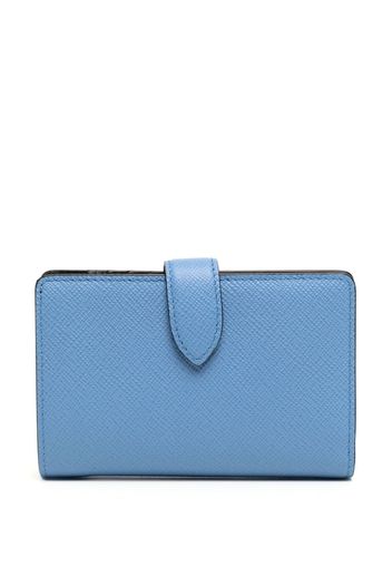 Smythson Portemonnaie aus Leder - Blau